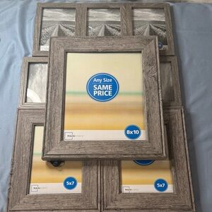 Mainstays Weathered Gray Multi-Opening Photo Frame